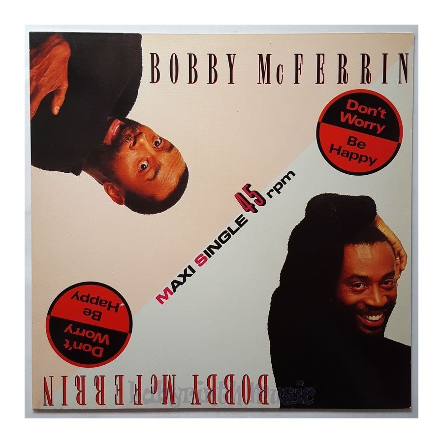 Bobby McFerrin - Don't Worry, Be Happy • 12" Vinyl Maxi • MINT - Labyrinth Music