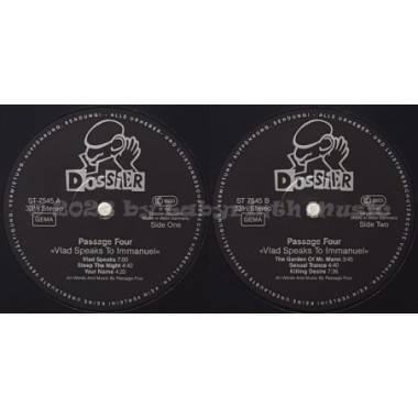 Passage Four - Vlad Speaks To Immanuel • 12" Vinyl LP • MINT - Labyrinth Music