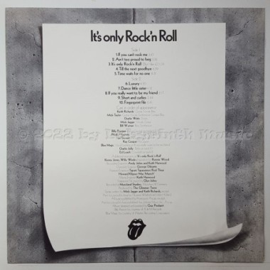 The Rolling Stones - It's Only Rock 'n Roll • 12" Vinyl LP • MINT - Labyrinth Music