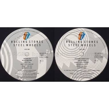 The Rolling Stones - Steel Wheels • 12" Vinyl LP • MINT - Labyrinth Music