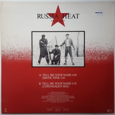 Russia Heat - Tell Me Your Name • 12" Vinyl Maxi • MINT - Labyrinth Music