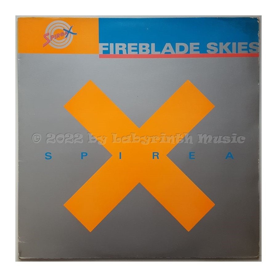 Spirea X - Fireblade Skies • 12" Vinyl LP • EX - Labyrinth Music