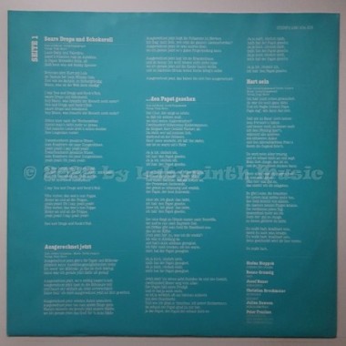 Stoppok - Saure Drops Und Schokoroll • 12" Vinyl LP • MINT - Labyrinth Music