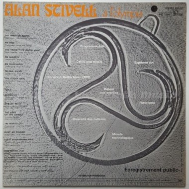Alan Stivell - A L'Olympia • 12" Vinyl LP • EX - Labyrinth Music