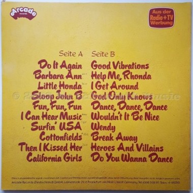 The Beach Boys - 20 Grössten Hits • 12" Vinyl LP • EX - Labyrinth Music