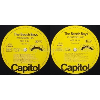 The Beach Boys - 20 Grössten Hits • 12" Vinyl LP • EX - Labyrinth Music