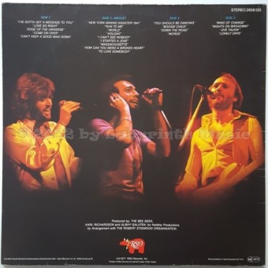 Bee Gees - Here At Last - Live • 12" Vinyl LP • EX - Labyrinth Music