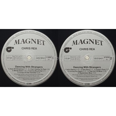 Chris Rea - Dancing With Strangers • 12" Vinyl LP • NM - Labyrinth Music