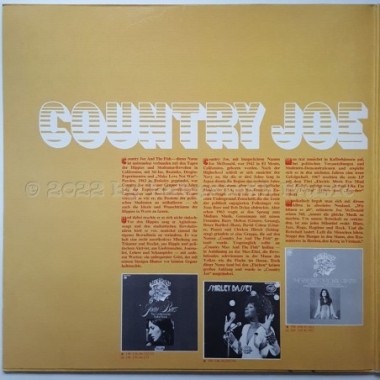 Country Joe McDonald - The Essential Country Joe Mcdonald • 12" Vinyl LP • NM - Labyrinth Music