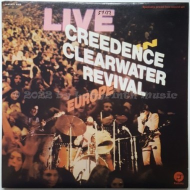 Creedence Clearwater Revival - Live In Europe • 12" Vinyl LP • NM - Labyrinth Music