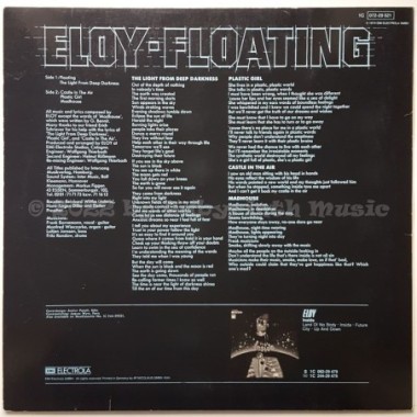 Eloy - Floating • 12" Vinyl LP • EX - Labyrinth Music