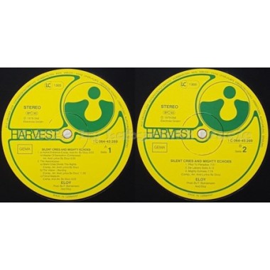 Eloy - Silent Cries And Mighty Echoes • 12" Vinyl LP • EX - Labyrinth Music