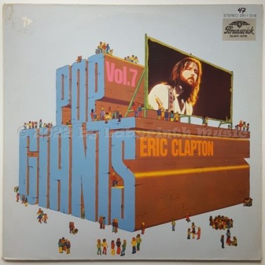 Eric Clapton - Pop Giants Vol. 7 • 12" Vinyl LP • EX - Labyrinth Music