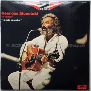 Georges Moustaki - In Concert - Je Suis Un Autre • 12" Vinyl LP • EX - Labyrinth Music