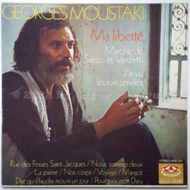 Georges Moustaki - Ma Liberté • 12" Vinyl LP • EX - Labyrinth Music