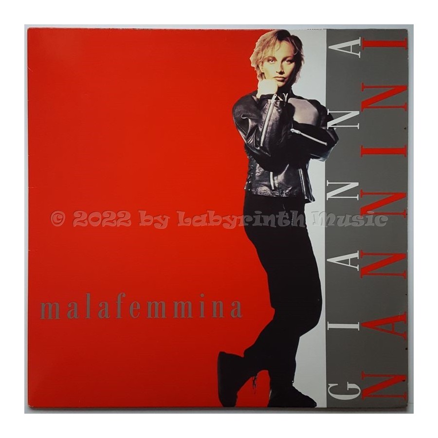 Gianna Nannini - Malafemmina • 12" Vinyl LP • NM - Labyrinth Music