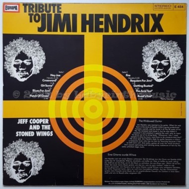 Jeff Cooper And The Stoned Wings - Tribute To Jimi Hendrix • 12" Vinyl LP • EX - Labyrinth Music