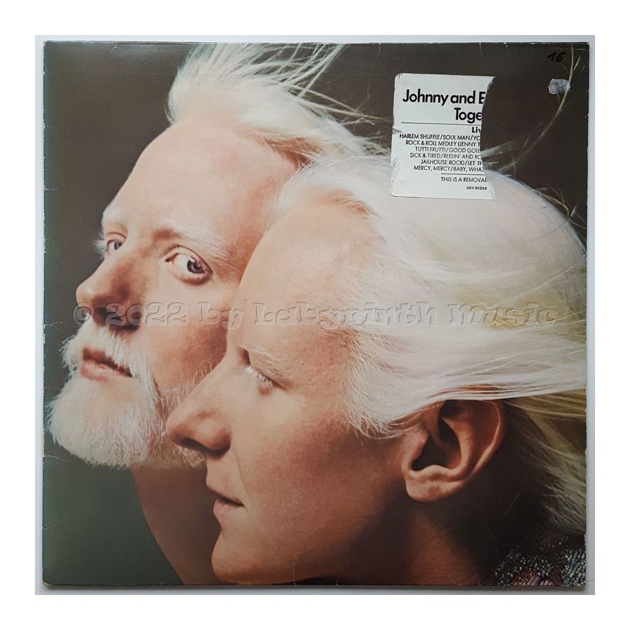 Johnny & Edgar Winter - Together • 12" Vinyl LP • EX - Labyrinth Music