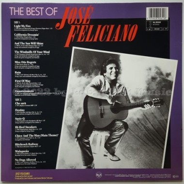 José Feliciano - The Best Of José Feliciano • 12" Vinyl LP • NM - Labyrinth Music