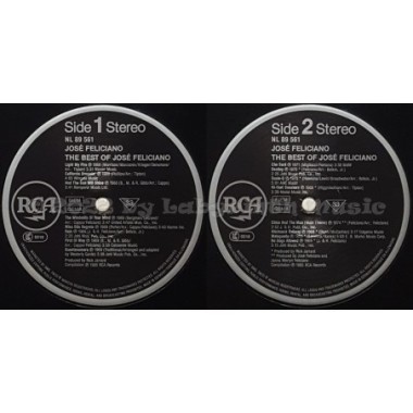 José Feliciano - The Best Of José Feliciano • 12" Vinyl LP • NM - Labyrinth Music