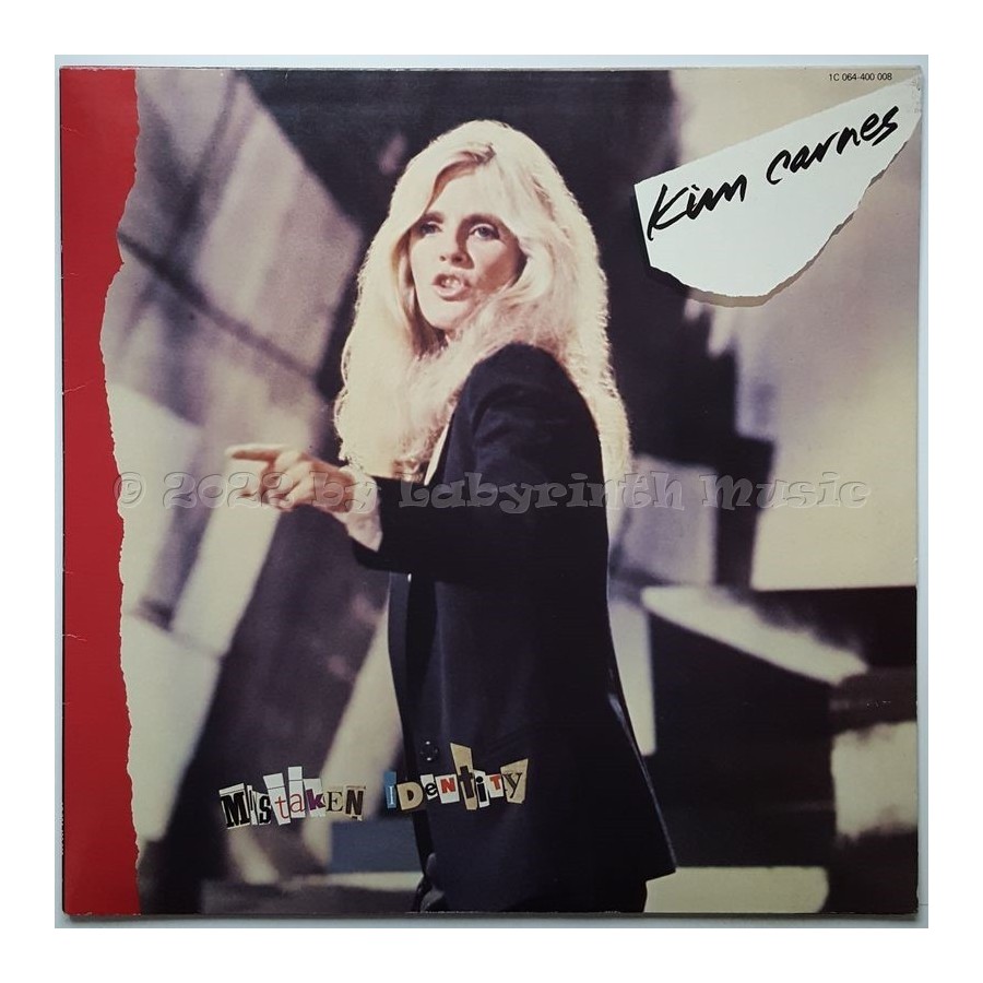 Kim Carnes - Mistaken Identity • 12" Vinyl LP • EX - Labyrinth Music