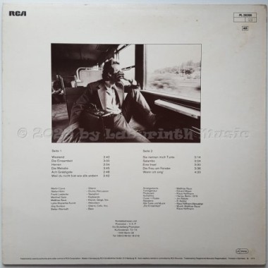 Klaus Hoffmann - Westend • 12" Vinyl LP • EX - Labyrinth Music