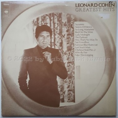 Leonard Cohen - Greatest Hits • 12" Vinyl LP • EX - Labyrinth Music