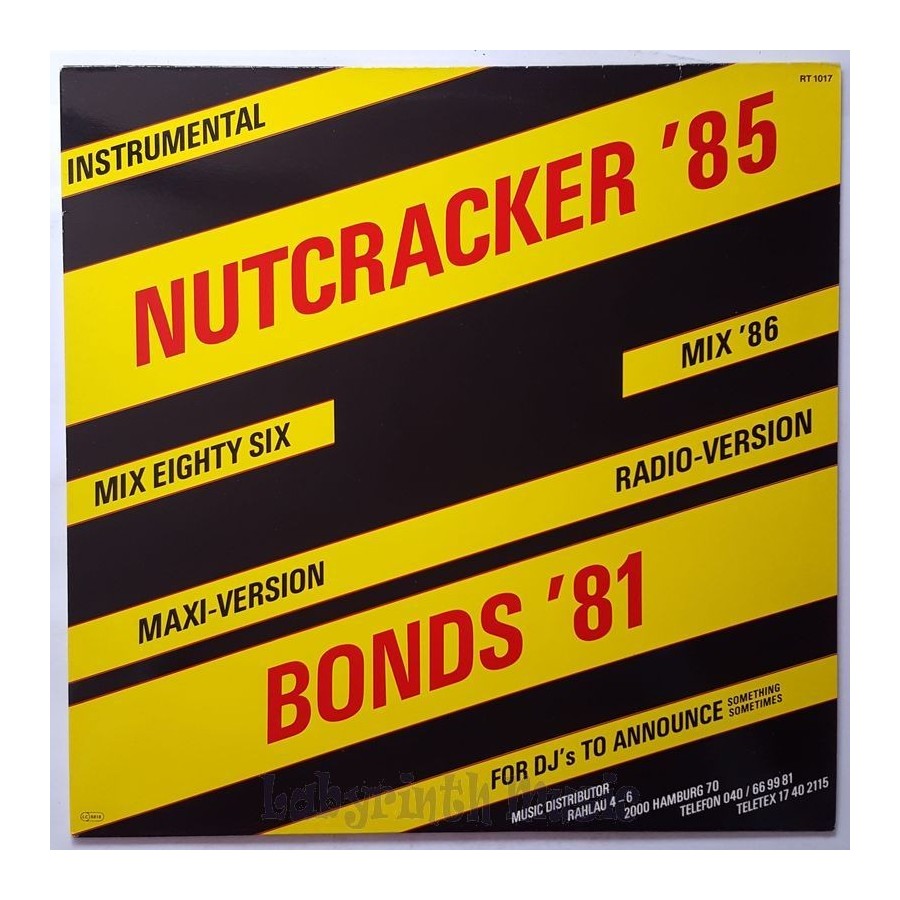 Bonds '81 - Nutcracker '85 • 12" Vinyl Maxi • NM - Labyrinth Music