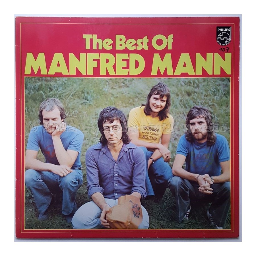 Manfred Mann - The Best Of • 12" Vinyl LP • EX - Labyrinth Music