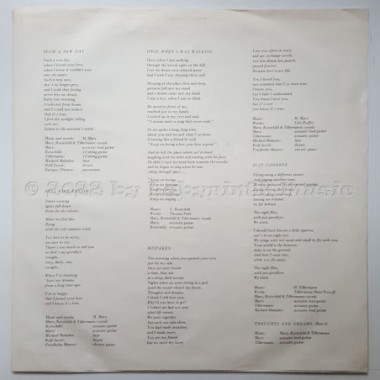 Marx, Rootschilt & Tillermann - Thoughts And Dreams • 12" Vinyl LP • NM - Labyrinth Music