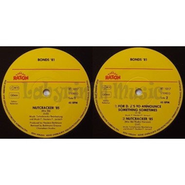 Bonds '81 - Nutcracker '85 • 12" Vinyl Maxi • NM - Labyrinth Music