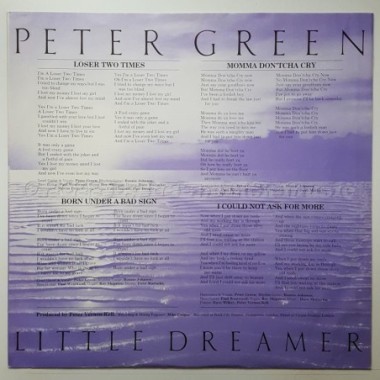 Peter Green - Little Dreamer • 12" Vinyl LP • NM - Labyrinth Music
