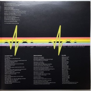 Pink Floyd - The Dark Side Of The Moon • 12" Vinyl LP • EX - Labyrinth Music