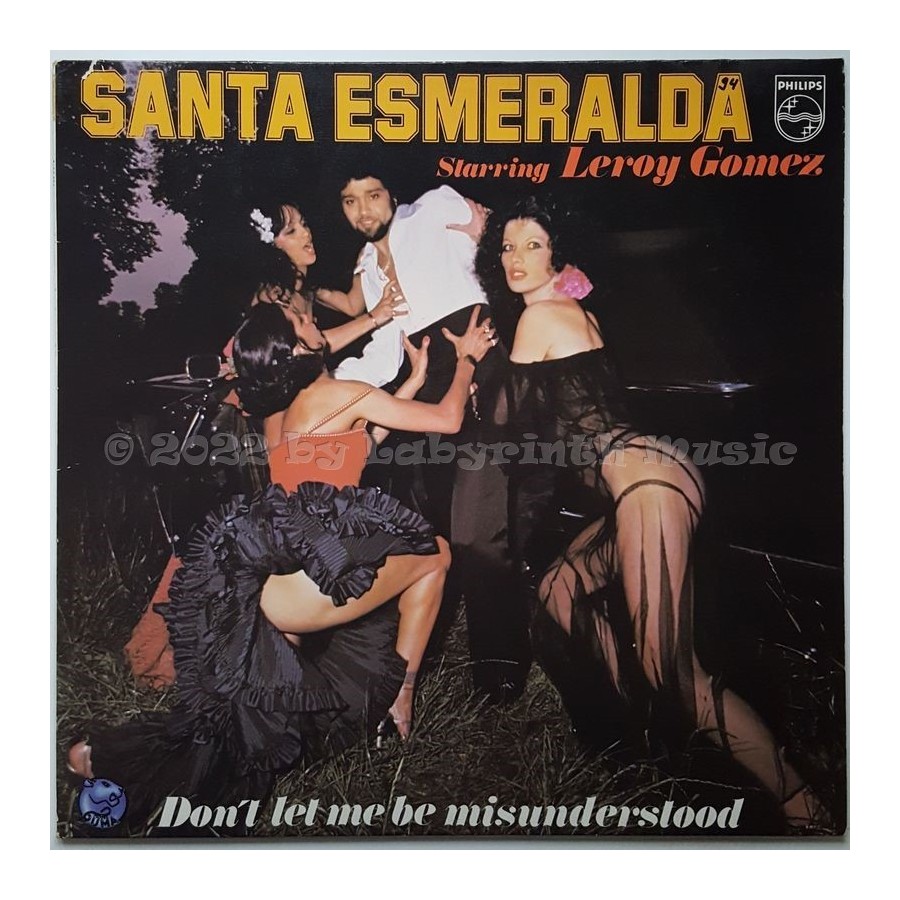 Santa Esmeralda Starring Leroy Gomez - Don't Let Me Be Misunderstood • 12" Vinyl LP • EX - Labyrinth Music