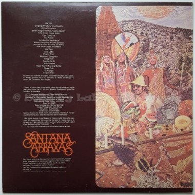 Santana - Abraxas • 12" Vinyl LP • EX - Labyrinth Music