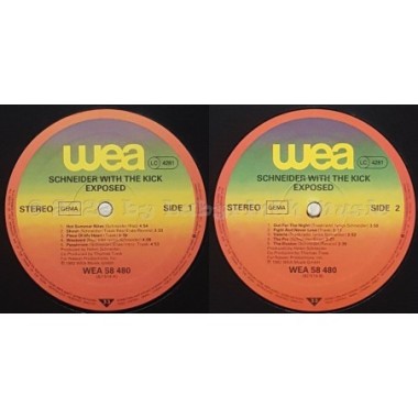 Schneider With The Kick - Exposed • 12" Vinyl LP • NM - Labyrinth Music
