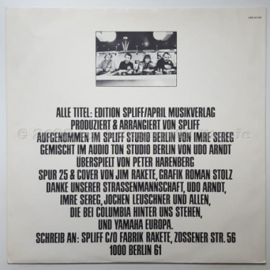 Spliff - 85555 • 12" Vinyl LP - Labyrinth Music