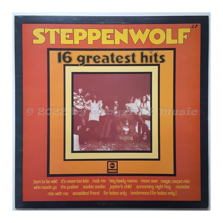 Steppenwolf - 16 Greatest Hits • 12" Vinyl LP • EX - Labyrinth Music