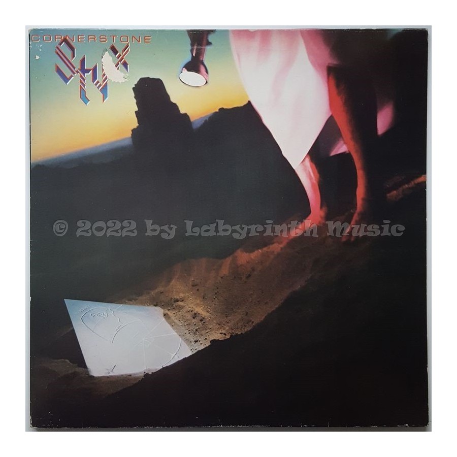 Styx - Cornerstone • 12" Vinyl LP • EX - Labyrinth Music