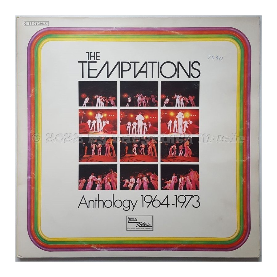 The Temptations - Anthology 1964-1973 • 12" Vinyl LP • EX - Labyrinth Music