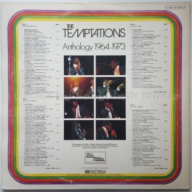 The Temptations - Anthology 1964-1973 • 12" Vinyl LP • EX - Labyrinth Music