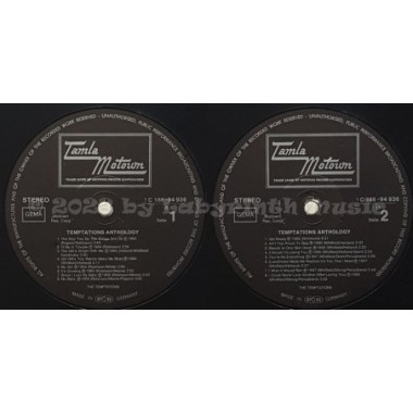 The Temptations - Anthology 1964-1973 • 12" Vinyl LP • EX - Labyrinth Music