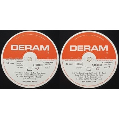 Ten Years After - Ssssh • 12" Vinyl LP • EX - Labyrinth Music