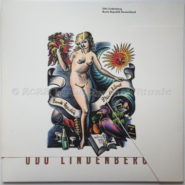 Udo Lindenberg - Bunte Republik Deutschland • 12" Vinyl LP • NM - Labyrinth Music
