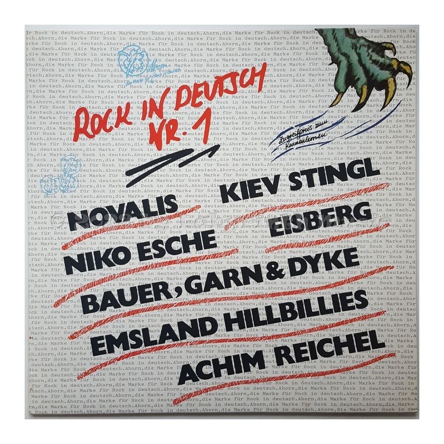Various - Rock In Deutsch Nr. 1 • 12" Vinyl LP • MINT - Labyrinth Music