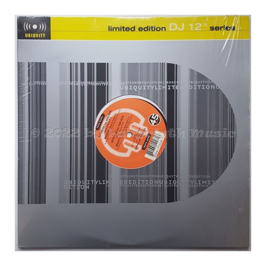 Automator Feat. Kool Keith - A Better Tomorrow Pt. 2 • 12" Vinyl Maxi • EX - Labyrinth Music