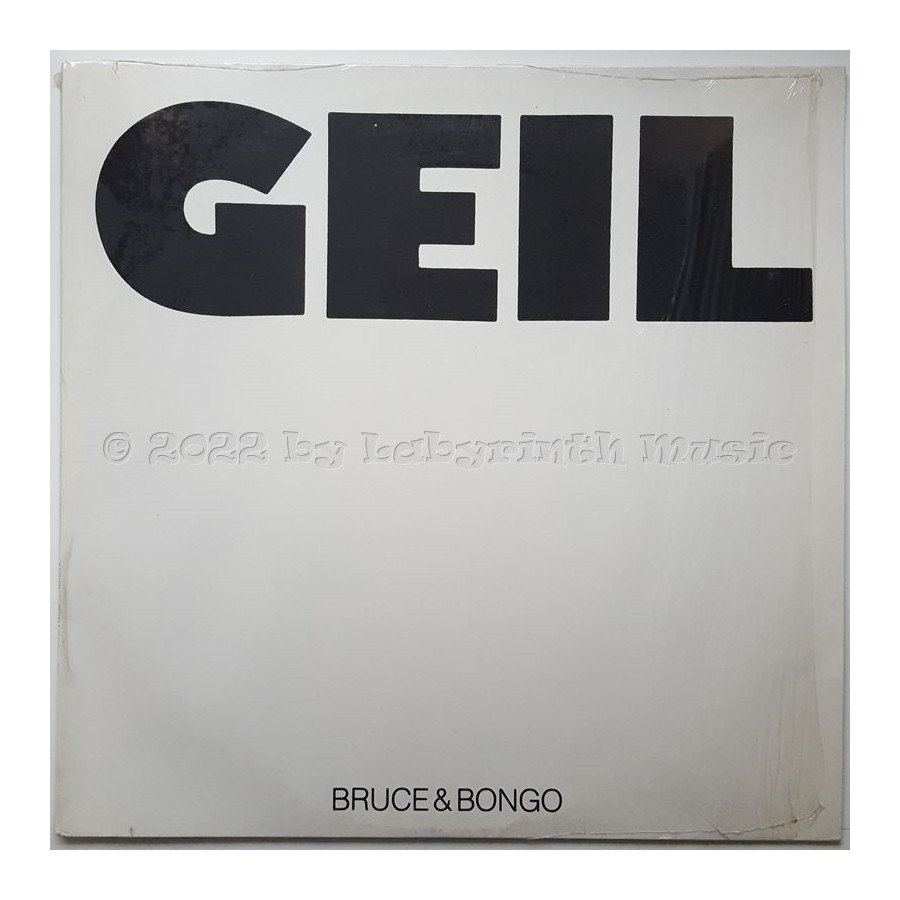 Bruce & Bongo - Geil • 12" Vinyl Maxi • EX - Labyrinth Music