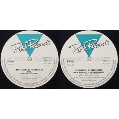Bruce & Bongo - Geil • 12" Vinyl Maxi • EX - Labyrinth Music