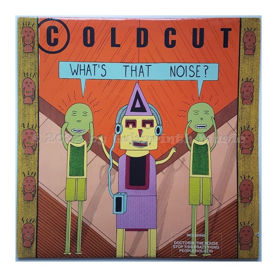 Coldcut - What's That Noise • 12" Vinyl LP • NM - Labyrinth Music