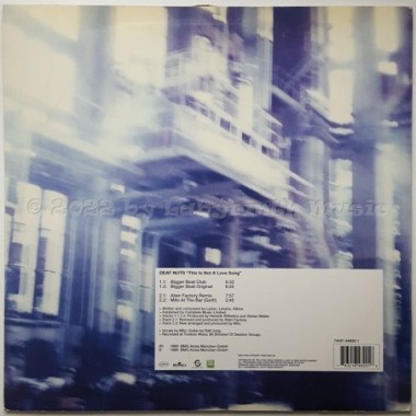 Deaf Nuts - This Is Not A Love Song • 12" Vinyl Maxi • EX - Labyrinth Music